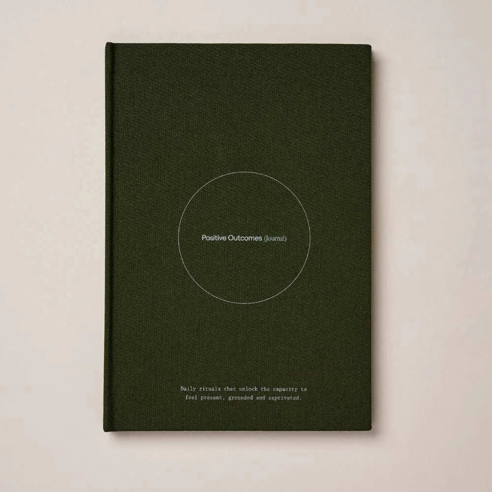 Gentle Habits Positives Outcome Journal Olive  