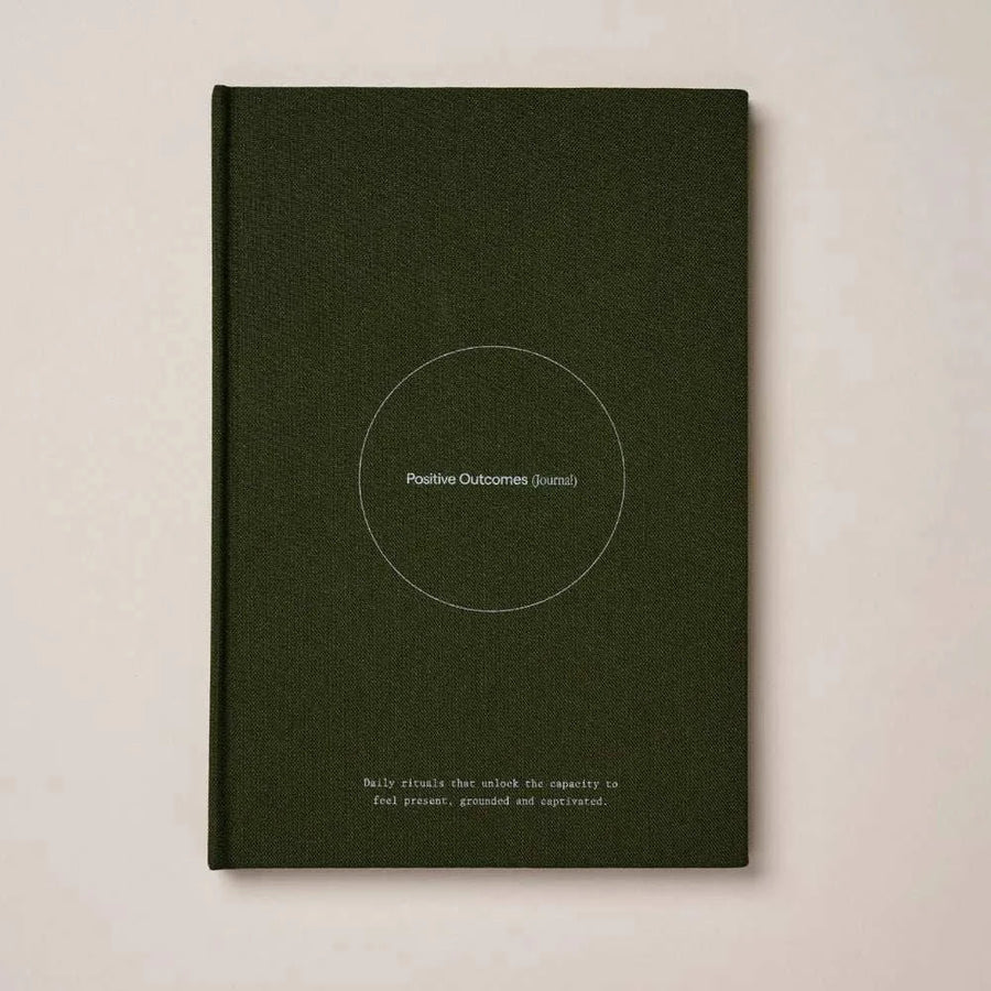 Gentle Habits Positives Outcome Journal Olive  