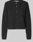 Second Female Gabby Knit Cardigan Black Sand