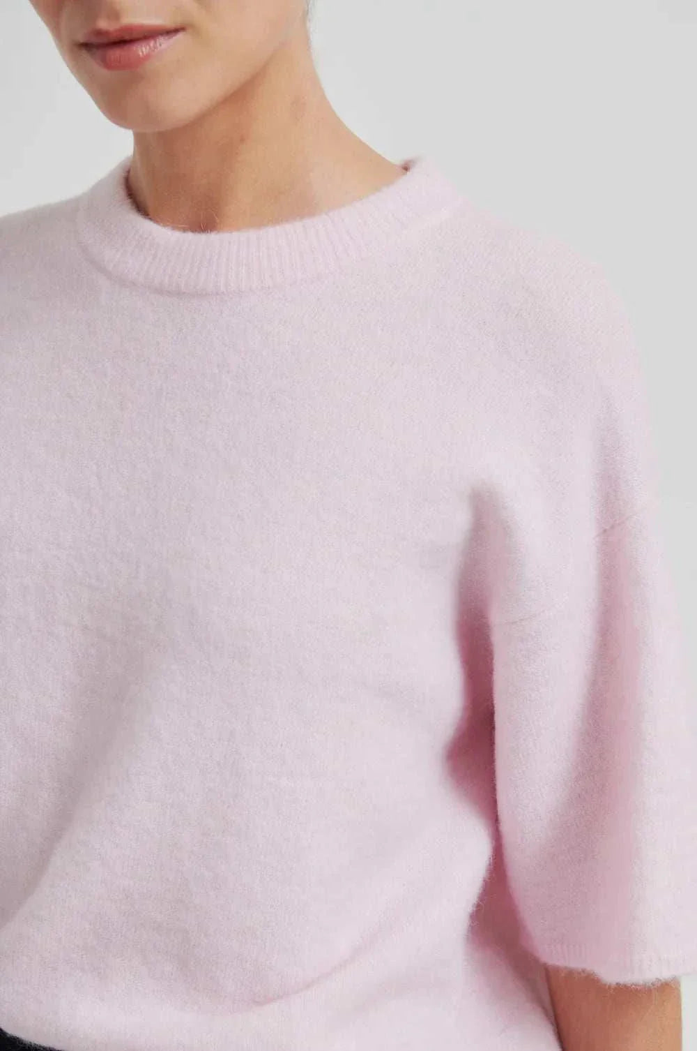 Second Female Gabby Knit O Neck Pale Lilac