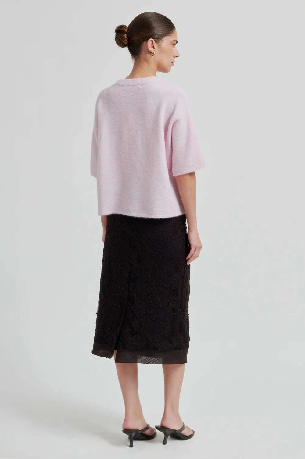 Second Female Gabby Knit O Neck Pale Lilac