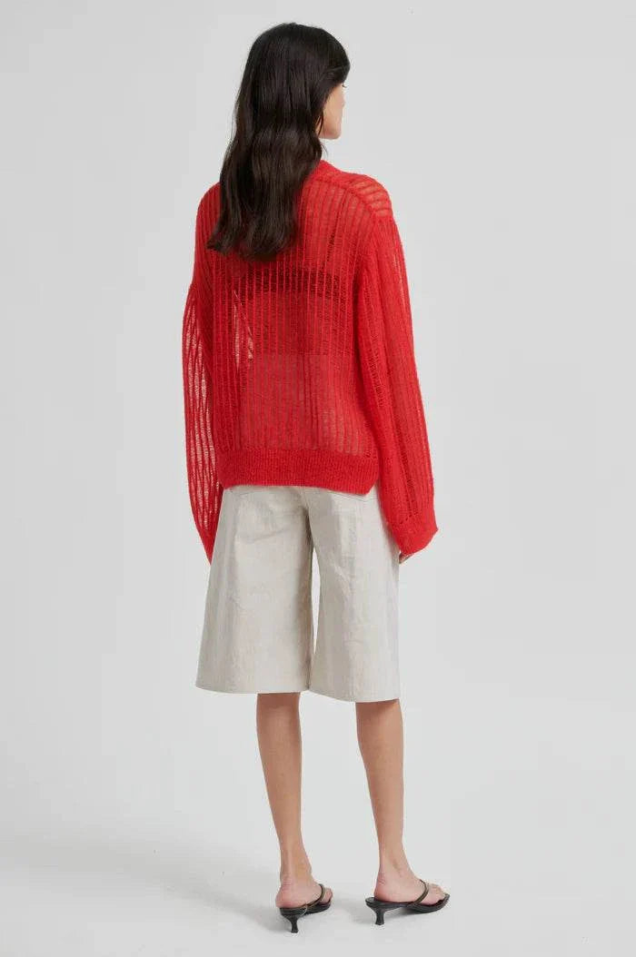 Second Female Georgina Knit O Neck Poinciana