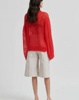 Second Female Georgina Knit O Neck Poinciana