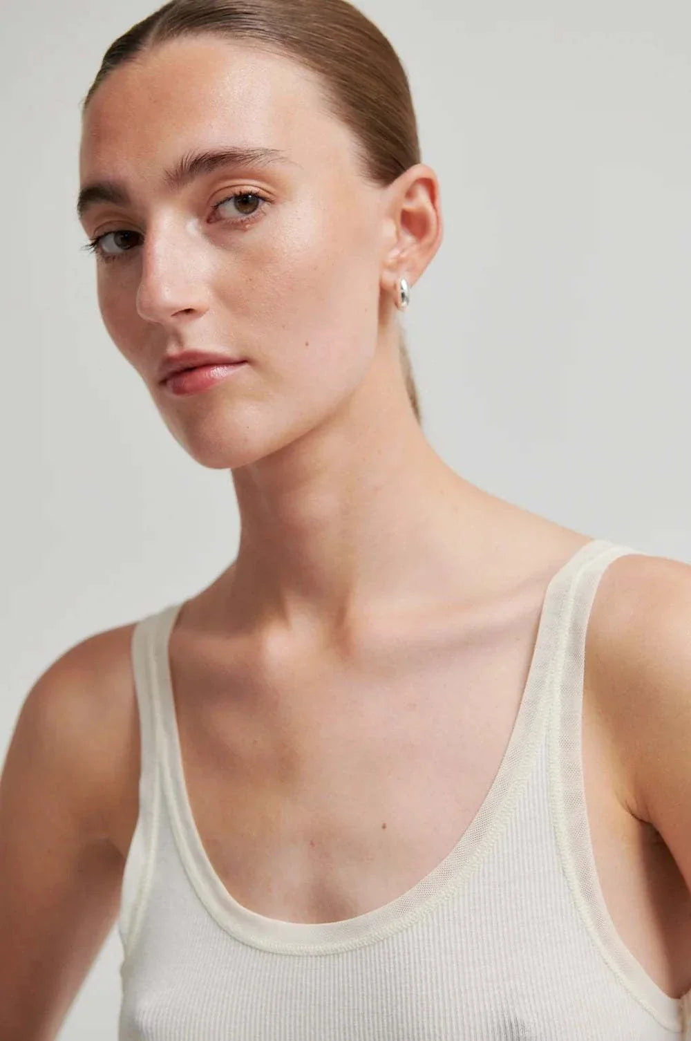 Second Female Emilia Tank Top Eggnog