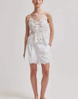 Second Female Shia Shorts White