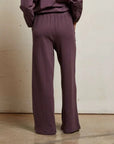 Perfectwhitetee Rosanna French Terry Pant Plum