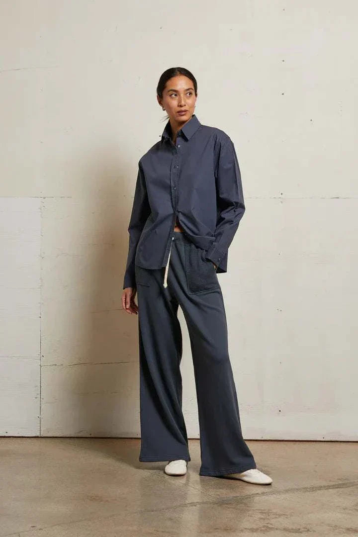Perfectwhitetee Rossana French Terry Pant Night
