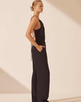 Shona Joy Vento Mid Rise Pant Black