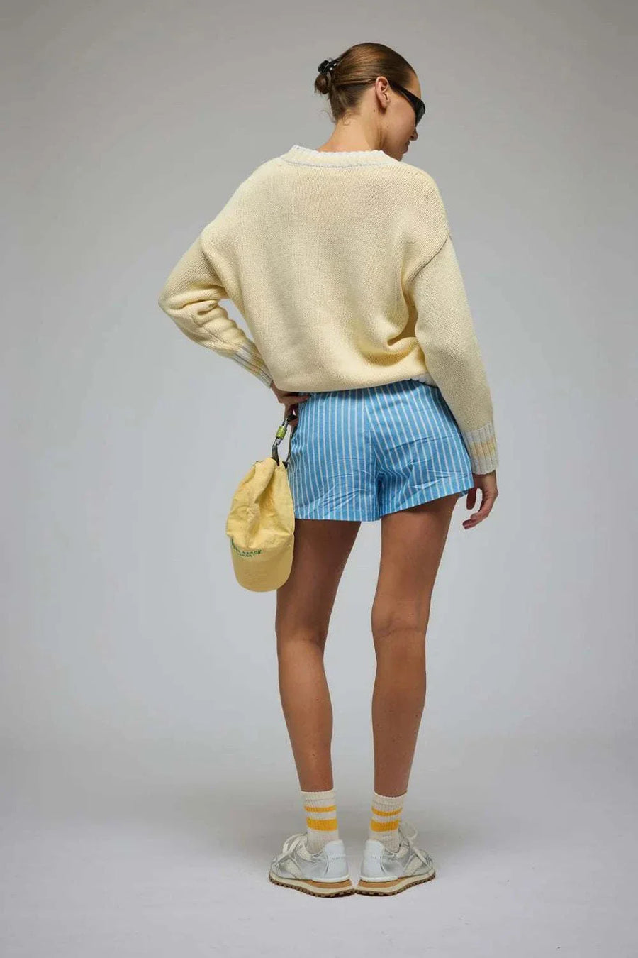 Araminta James Libby Short Sky Stripe