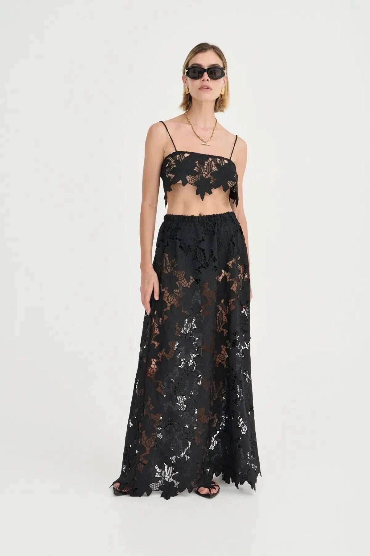 Solaqua Margaux Skirt Noir