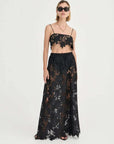 Solaqua Margaux Skirt Noir