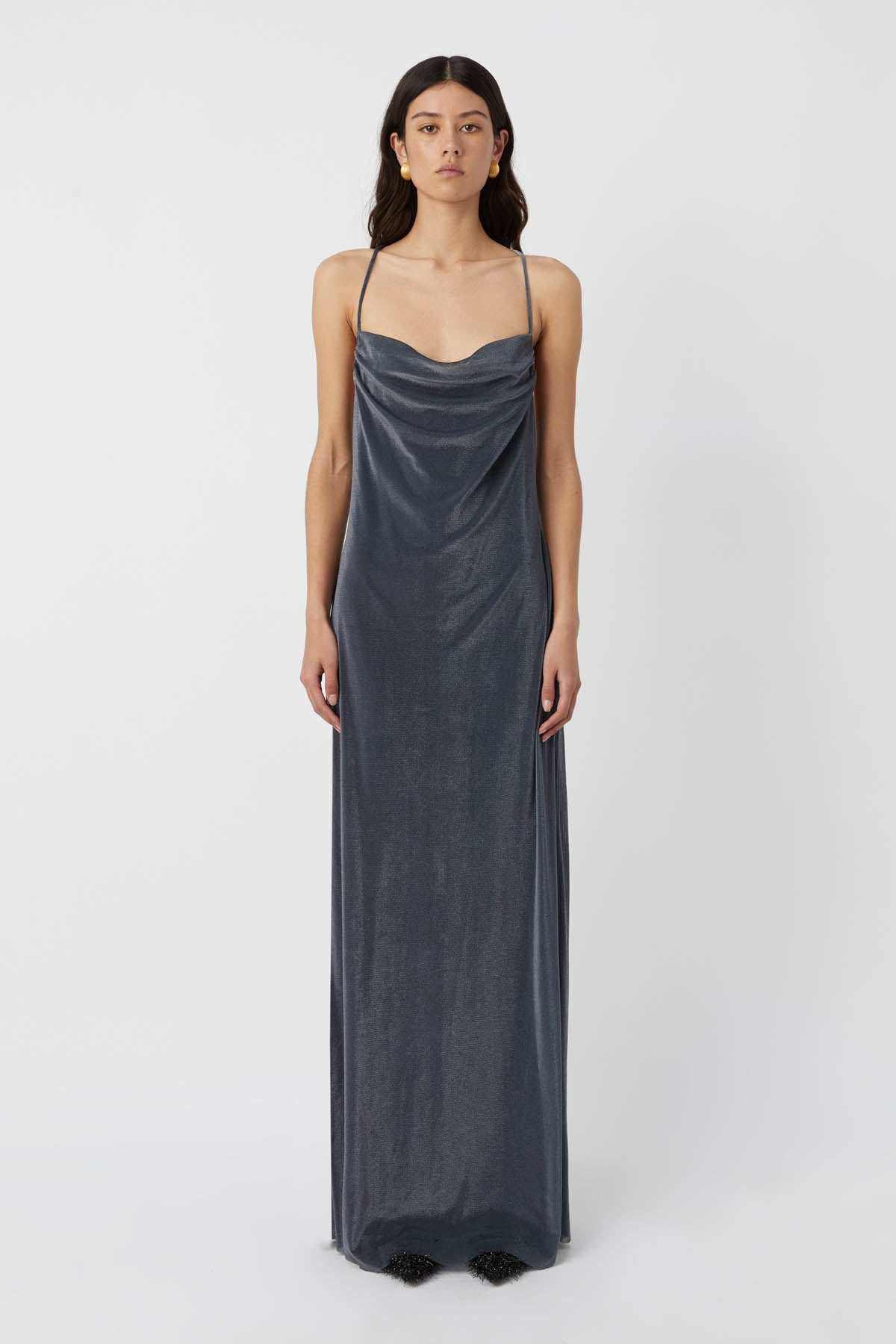 Camilla and Marc Lilo Dress Steel