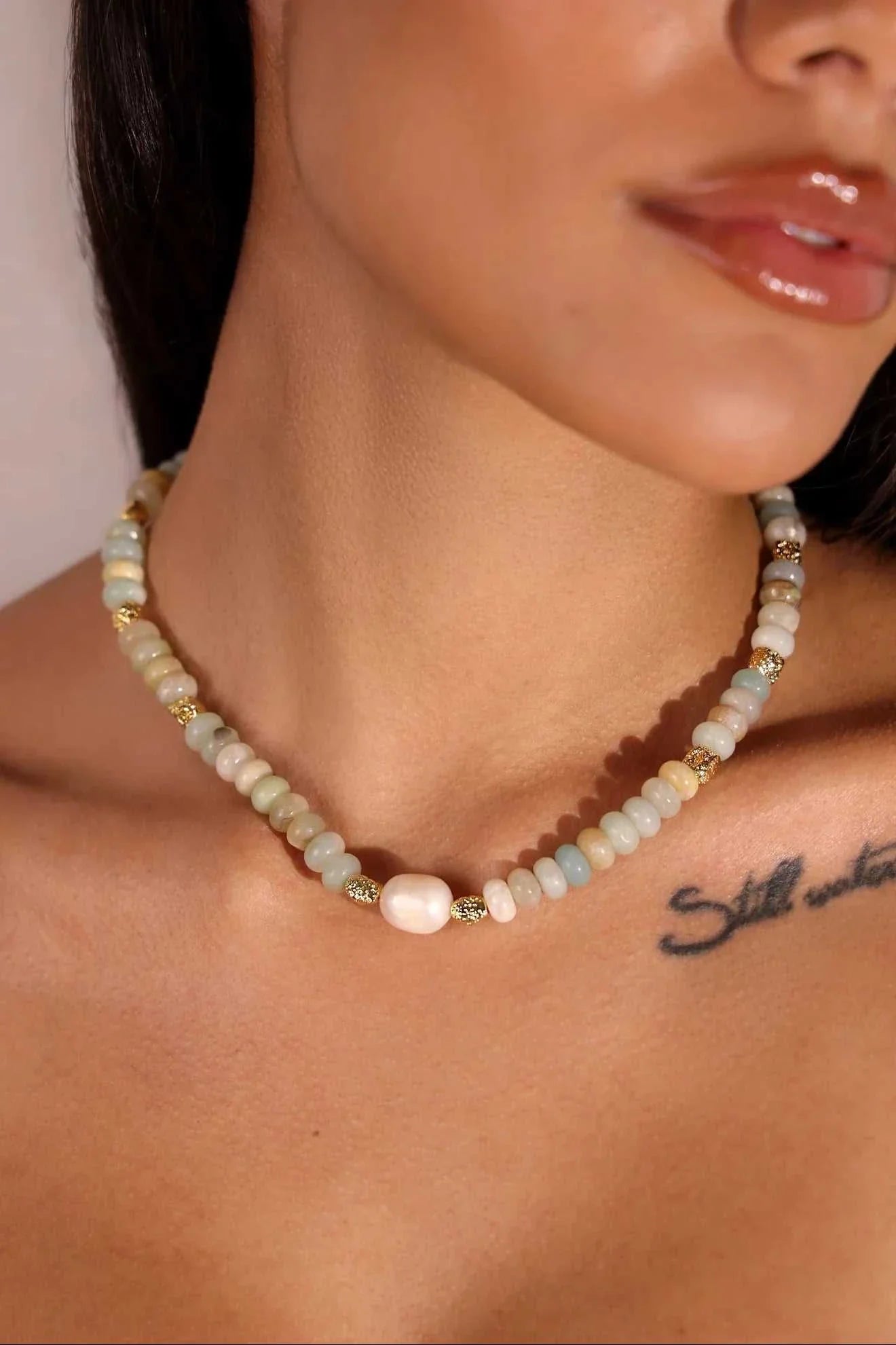 Indigo and Wolfe Aven Necklace