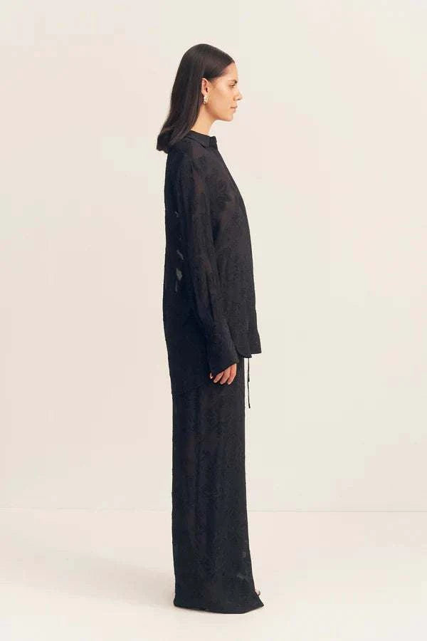 Shona Joy Bowery Shirt Noir