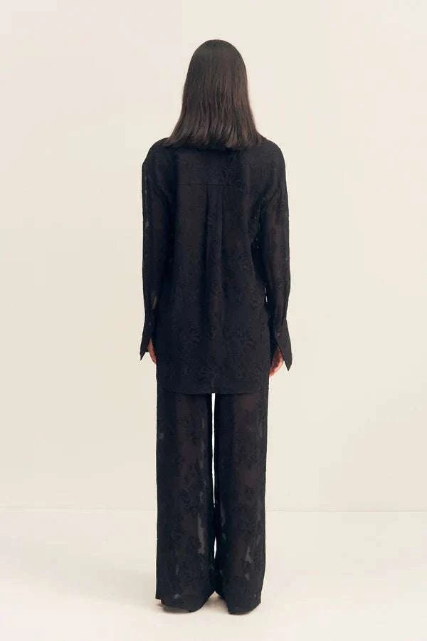 Shona Joy Bowery Shirt Noir