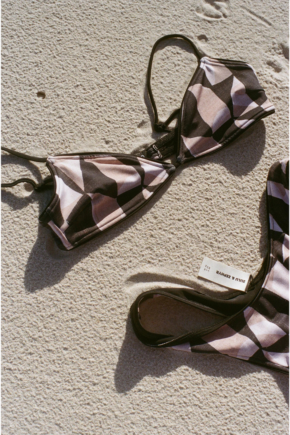 Zulu and Zephyr Mosaic Curve Thong Brief