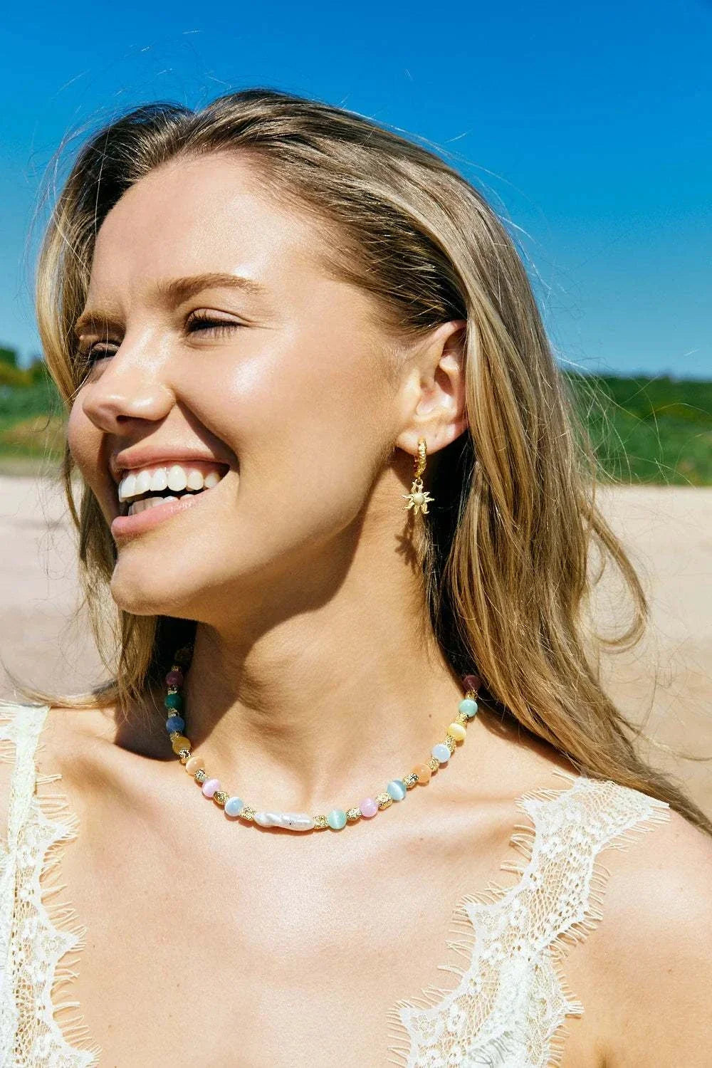 Indigo and Wolfe Sicily Earrings