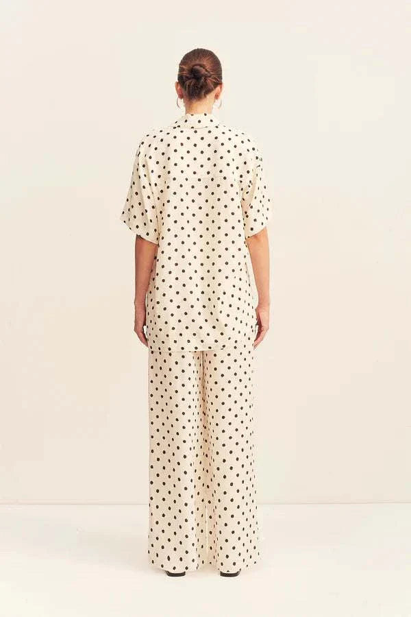 Shona Joy Houston Drawstring Pant Blanc