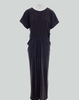 Rabens Saloner Phoenix Vinatge Jersey Dress Faded Black