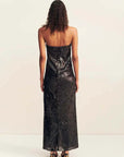 Shona Joy Amerie Strapless Maxi Dress Port Royale