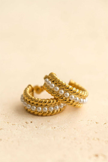 Wolfe Elle Earrings Gold