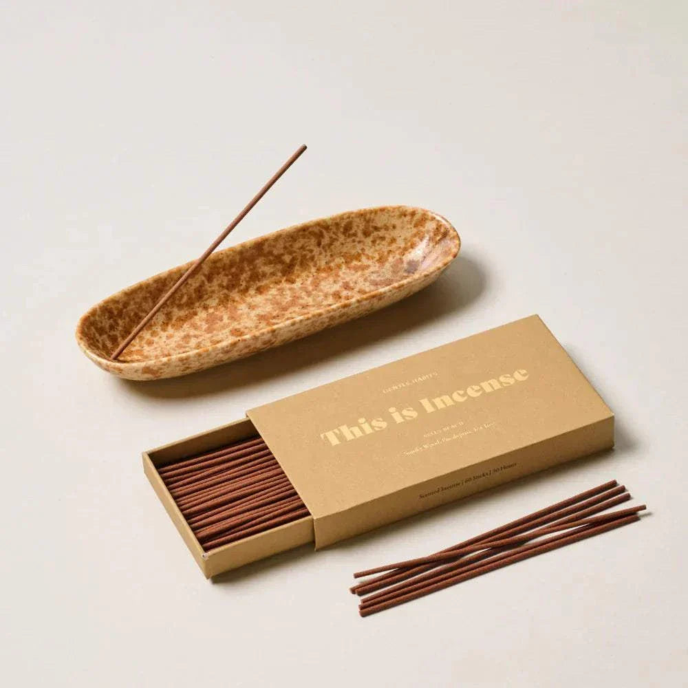 Gentle Habits The Collector Ceramic Holder Brown Speckle