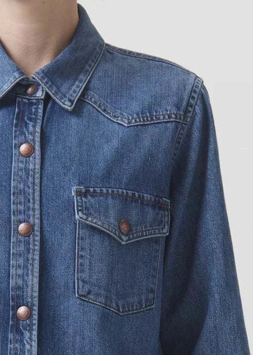 Agolde Glinda Shirt Rhythm