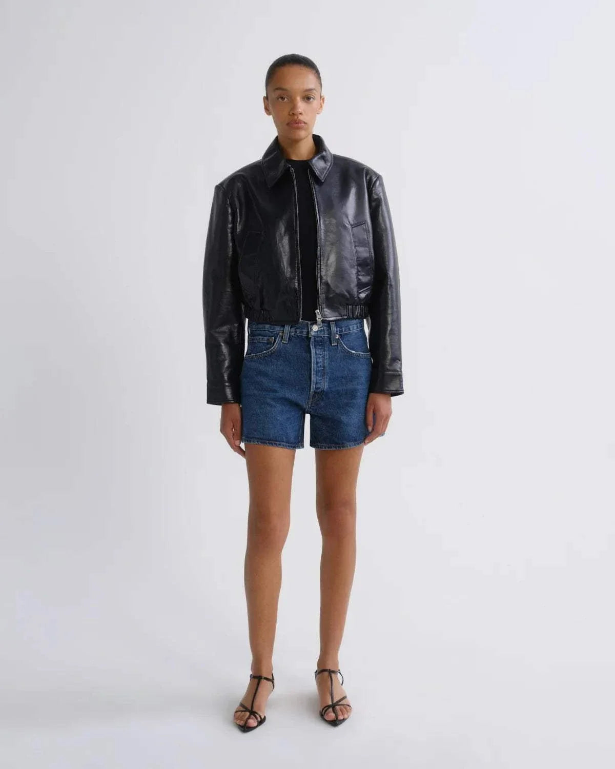 Agolde Parker Long Short Enamour