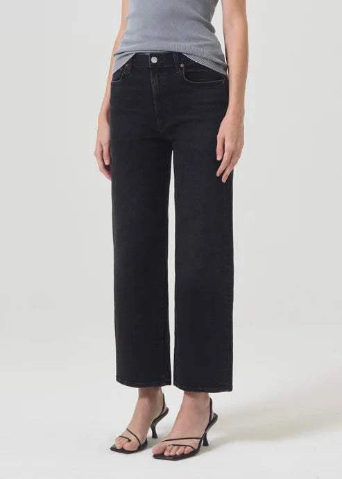 Agolde Harper Crop Jean Hush