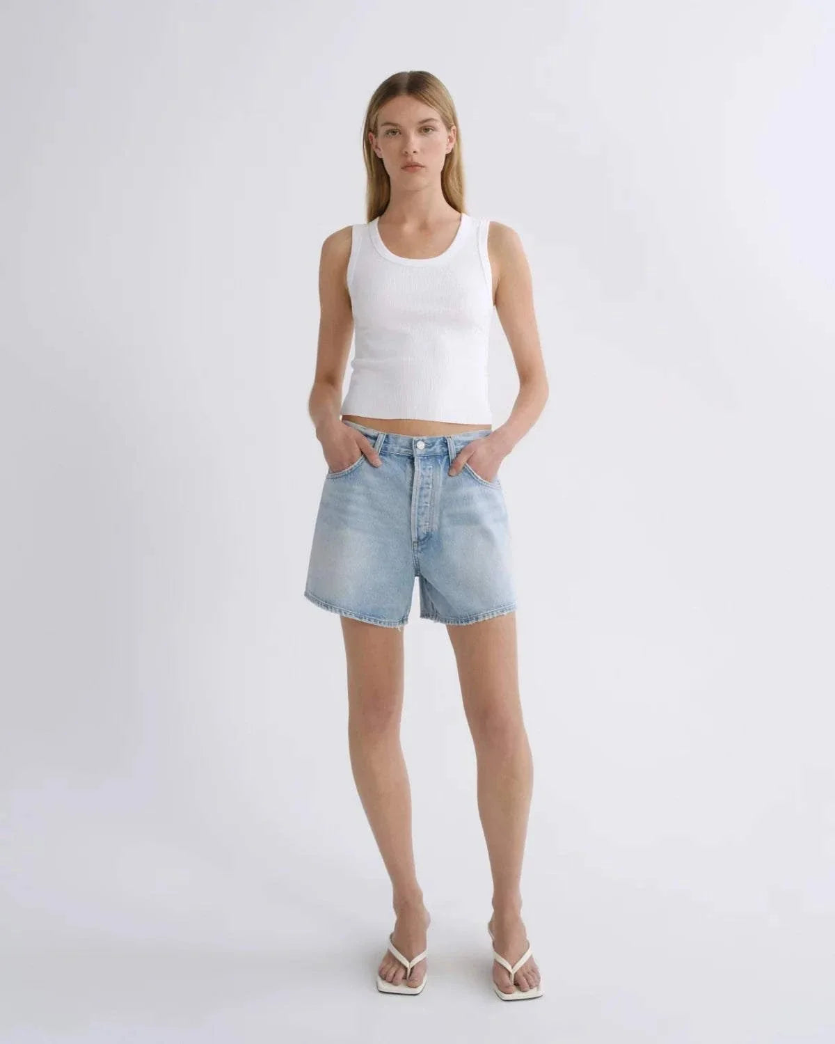 Agolde Leith Short Low Slung Relax Convert