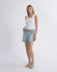 Agolde Leith Short Low Slung Relax Convert