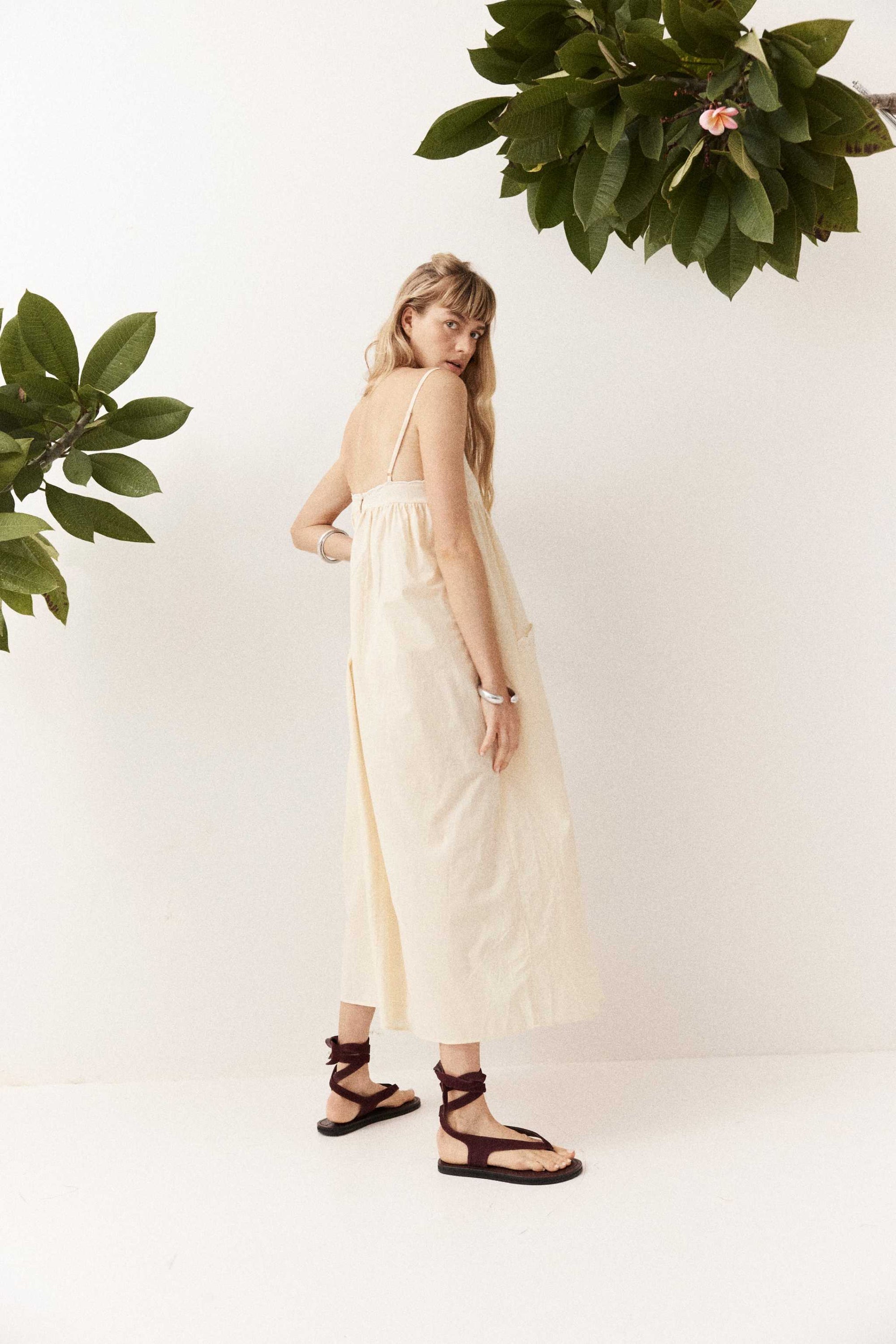Kinga Csilla Adair Amory Midi Dress
