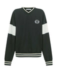 Araminta James AJ Applique Sweatshirt Washed Black