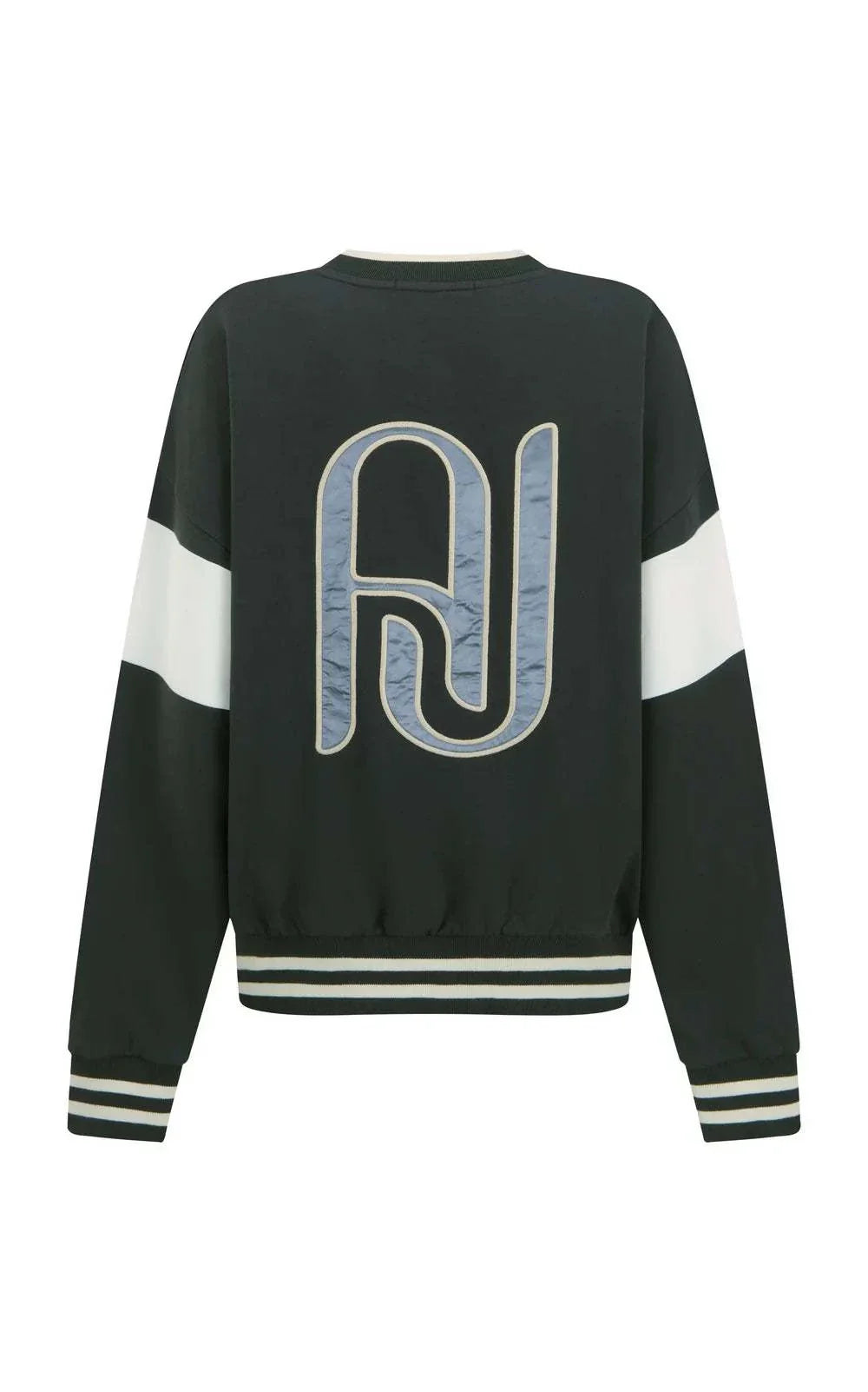 Araminta James AJ Applique Sweatshirt Washed Black