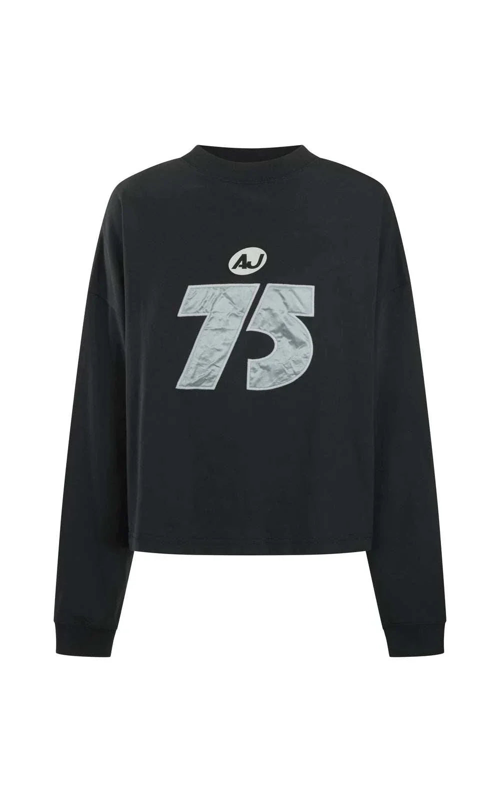 Araminta James Daytona L/S Top Washed Black