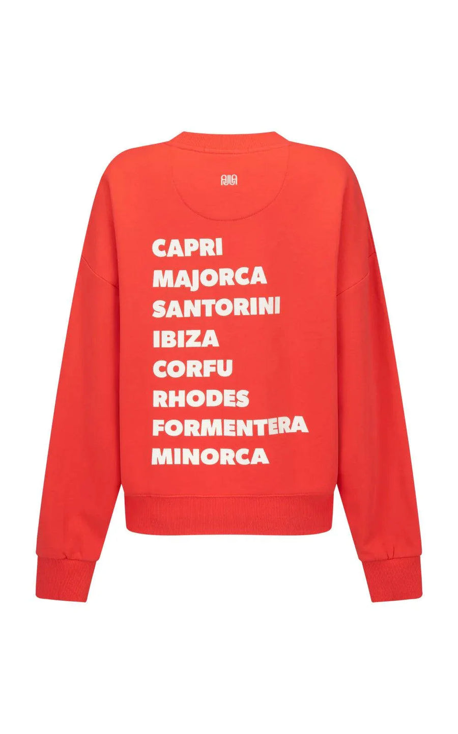 Araminta James Cin Cin Sweatshirt Coral