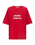 Araminta James Pacifica Majorca Oversized Tee Washed Cherry