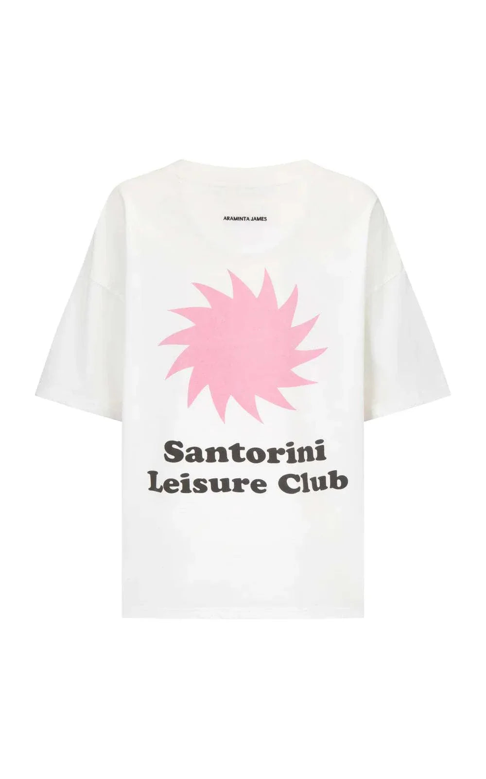 Araminta James Santorini Oversized Tee Warm White