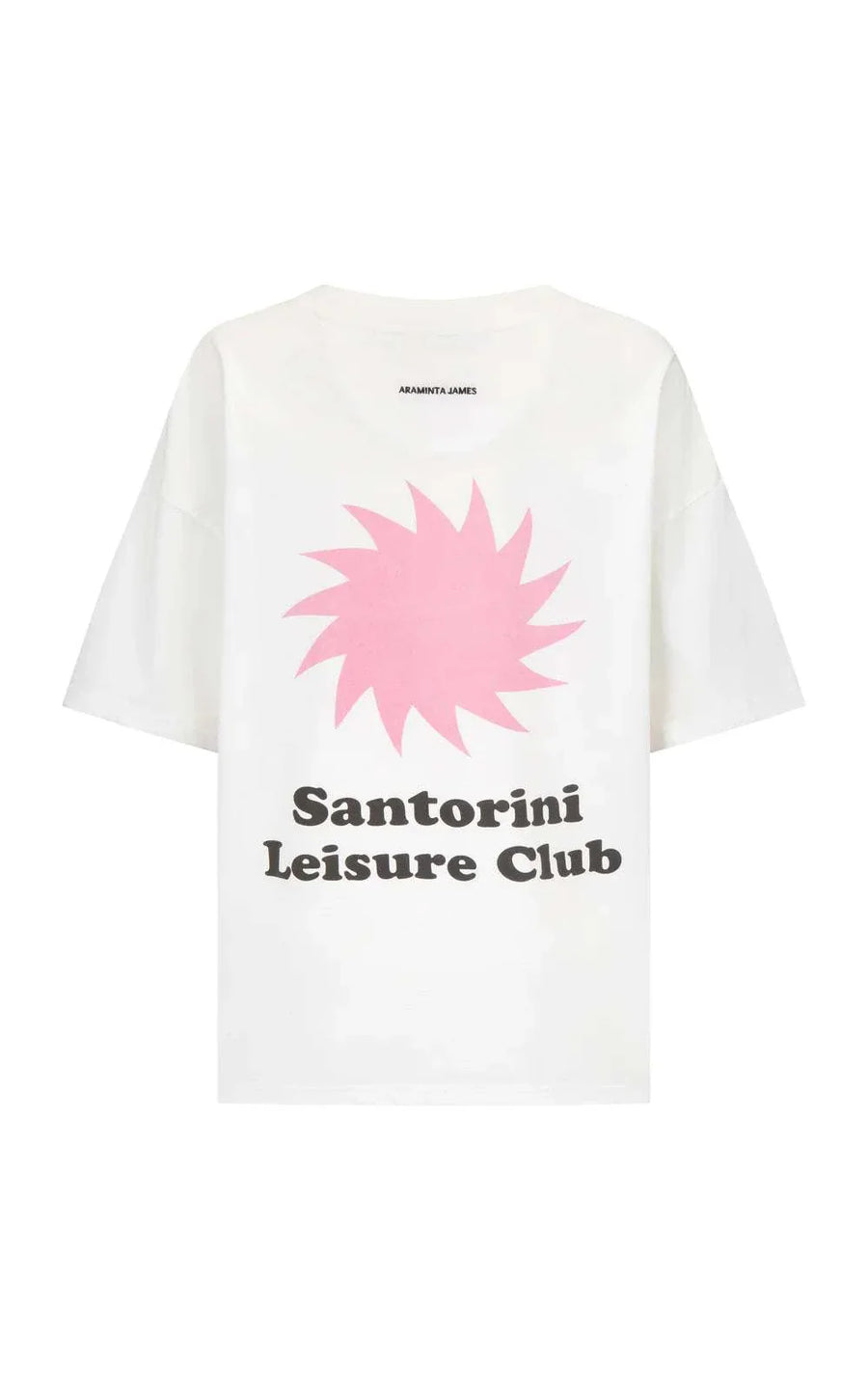 Araminta James Santorini Oversized Tee Warm White