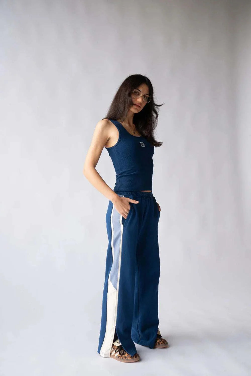 Araminta James Mio Tank Midnight Blue