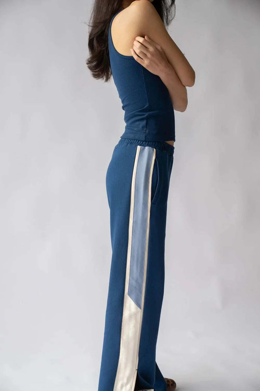 Araminta James Parisienne Trackpant Midnight Blue