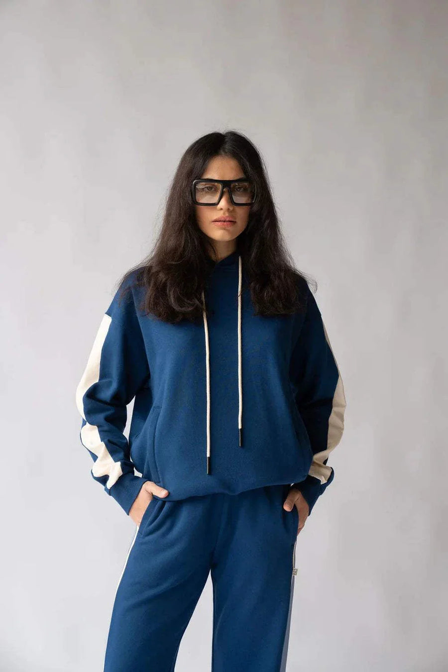 Araminta James 1984 Hoodie Midnight Blue