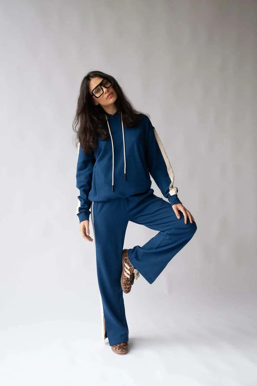 Araminta James Parisienne Trackpant Midnight Blue