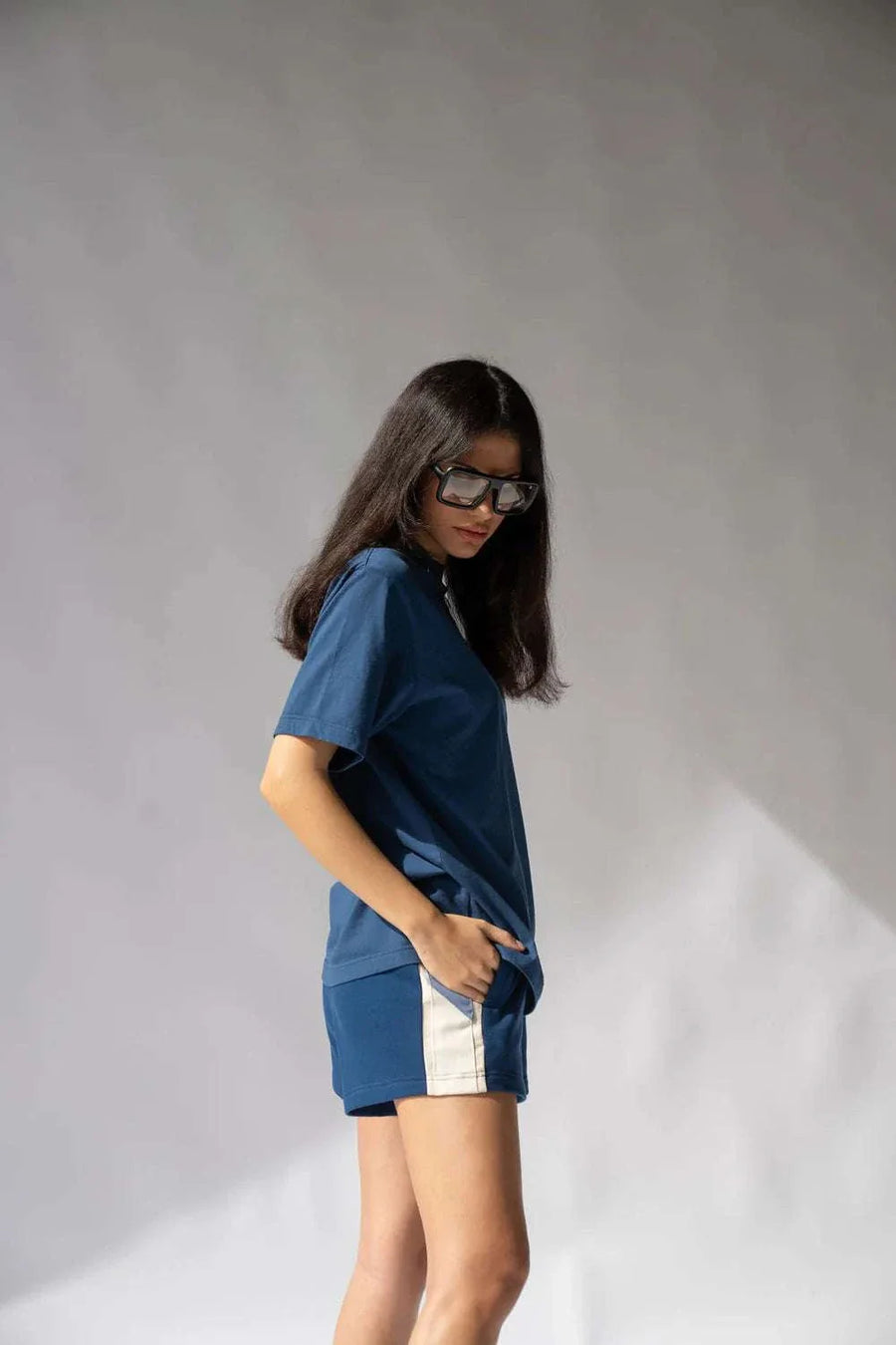 Araminta James Parisienne Tee Midnight Blue