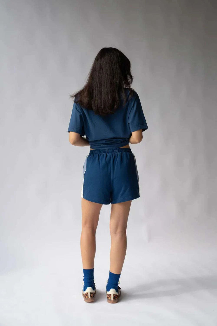 Araminta James Parisienne Track Short Midnight Blue
