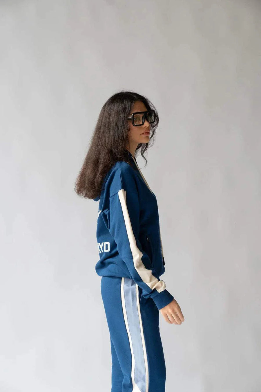 Araminta James 1984 Hoodie Midnight Blue