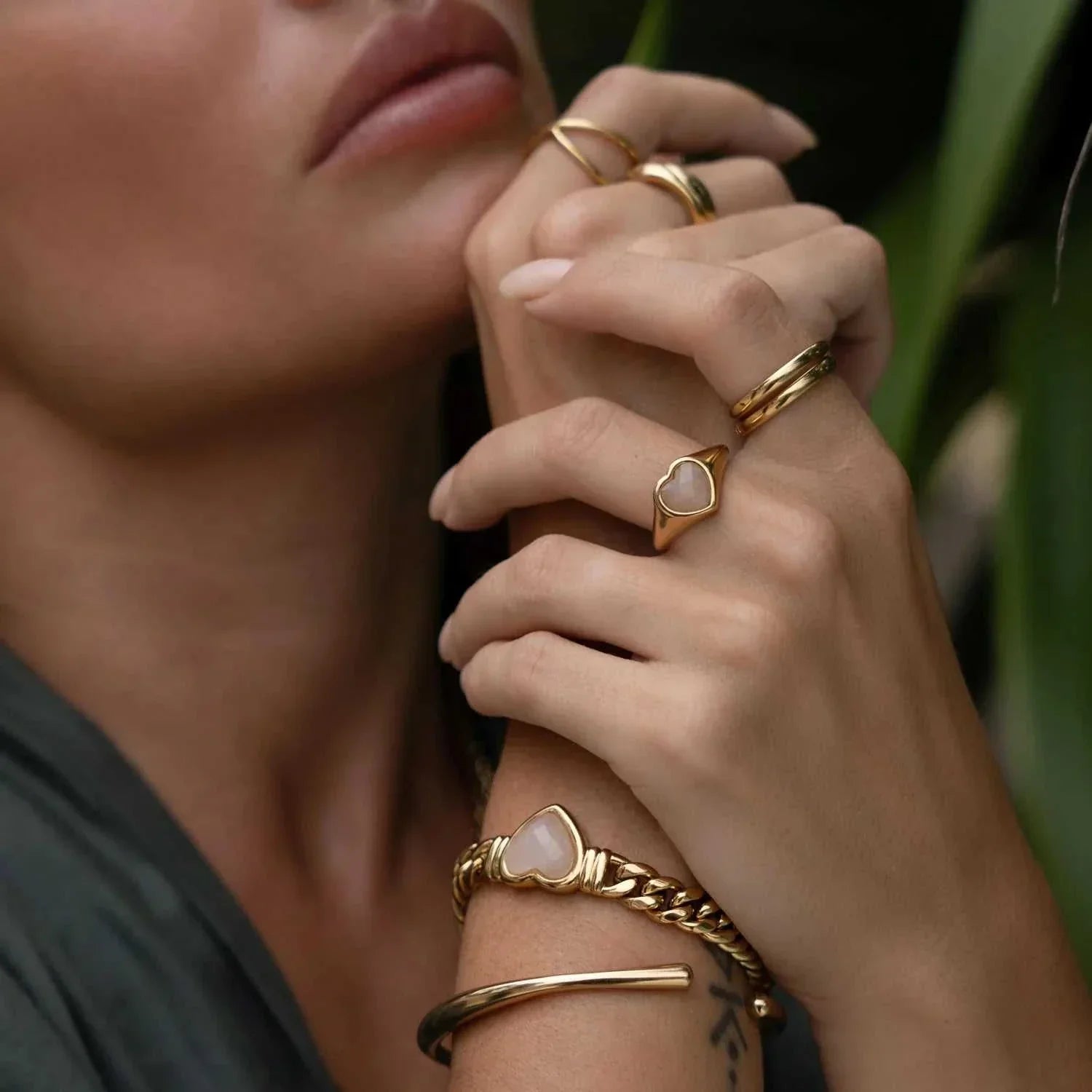 Arms of Eve Valentine Bracelet Rose Quartz