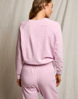 Perfectwhitetee Alexi French Terry Sweatshirt Sugar Pink