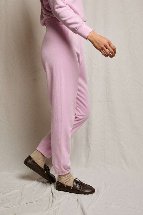 Perfectwhitetee Johnny French Terry Easy Sweatpant Sugar Pink