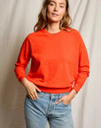 Perfectwhitetee Alexi French Terry Sweatshirt Tomato